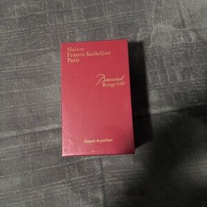 Maison Francis Kurkdjian Red cologne.
